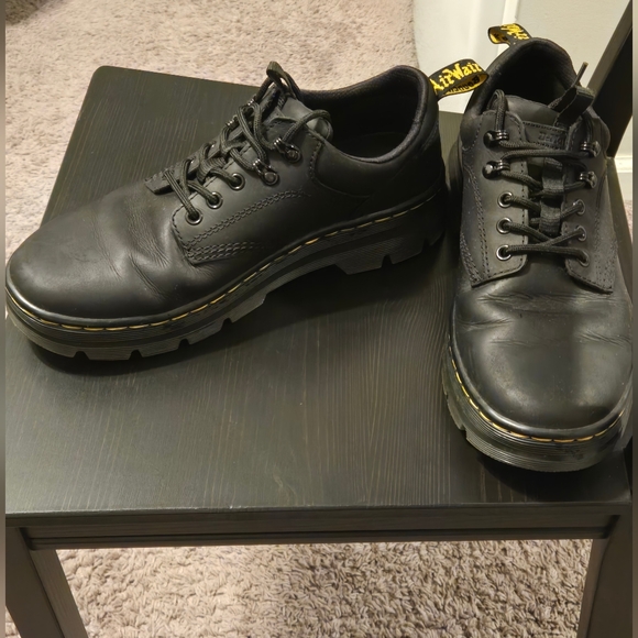 Dr. Martens Other - Dr. Martens Reeder Black Leather Utility Shoes